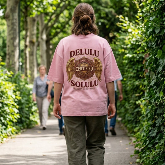 Delulu Premium Oversized Tee