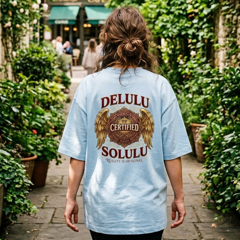 Delulu Premium Oversized Tee